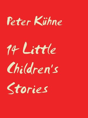 cover image of 14 Little Children's stories